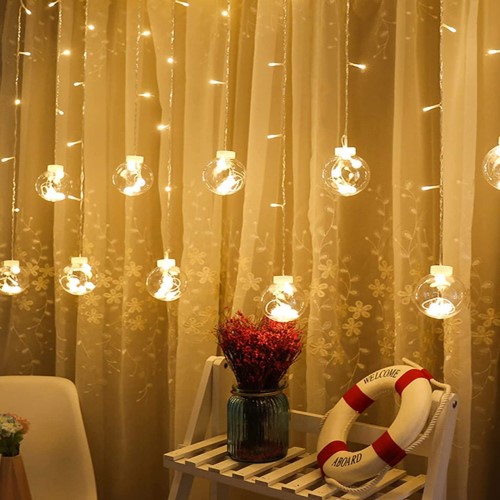 View Product: BALL LIGHT (6 SMALL -6 BIG BALL) WARM WHITE