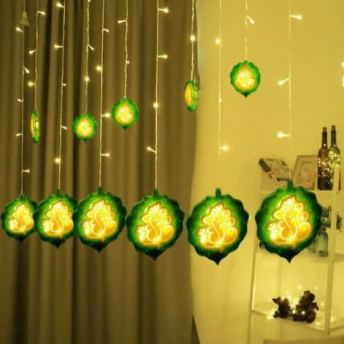 View Product: LORD GANESH DECORATIVE CURTAIN LIGHT