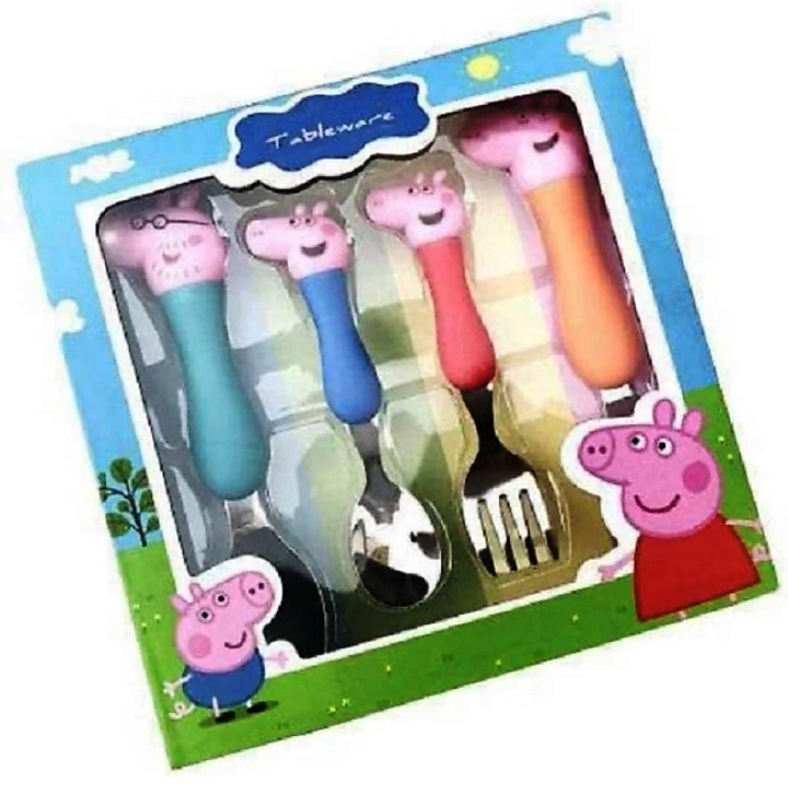 View Product: Peppa pig spoon and fork set