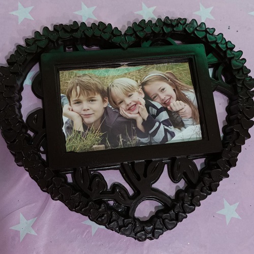 View Product: HEART SHAPED PHOTO FRAME